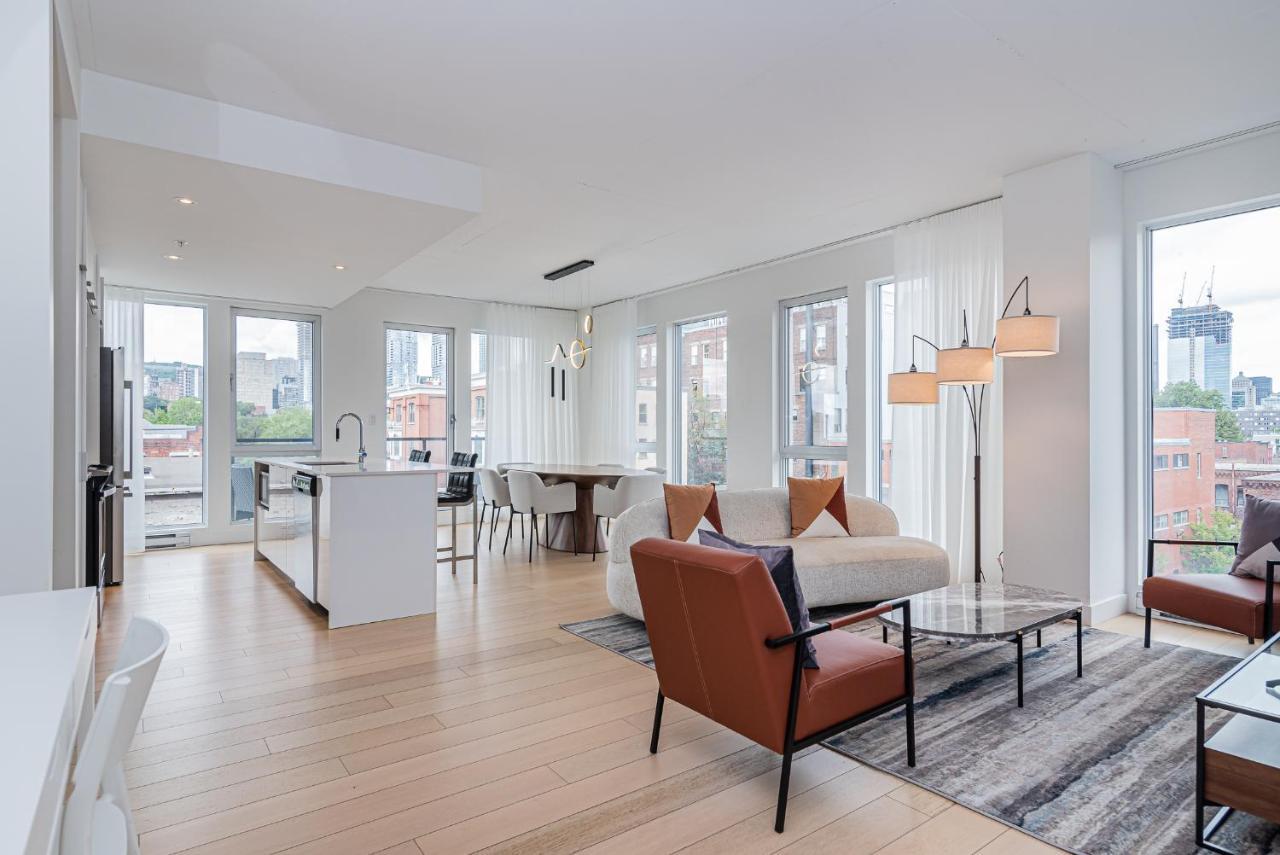 Le Se7T Penthouses Монреаль Экстерьер фото