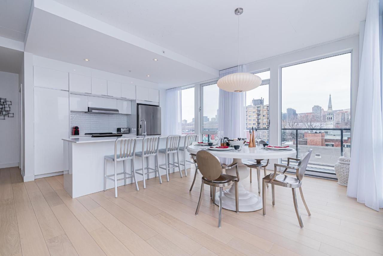Le Se7T Penthouses Монреаль Экстерьер фото