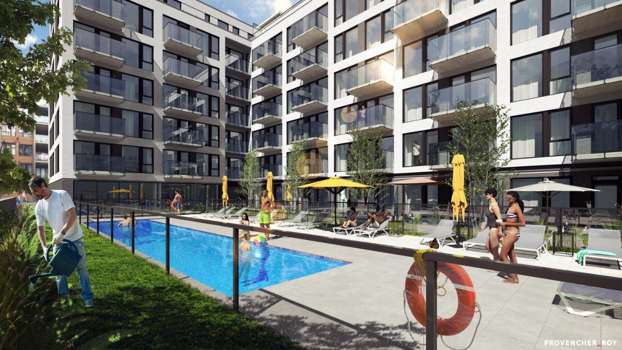 Le Se7T Penthouses Монреаль Экстерьер фото