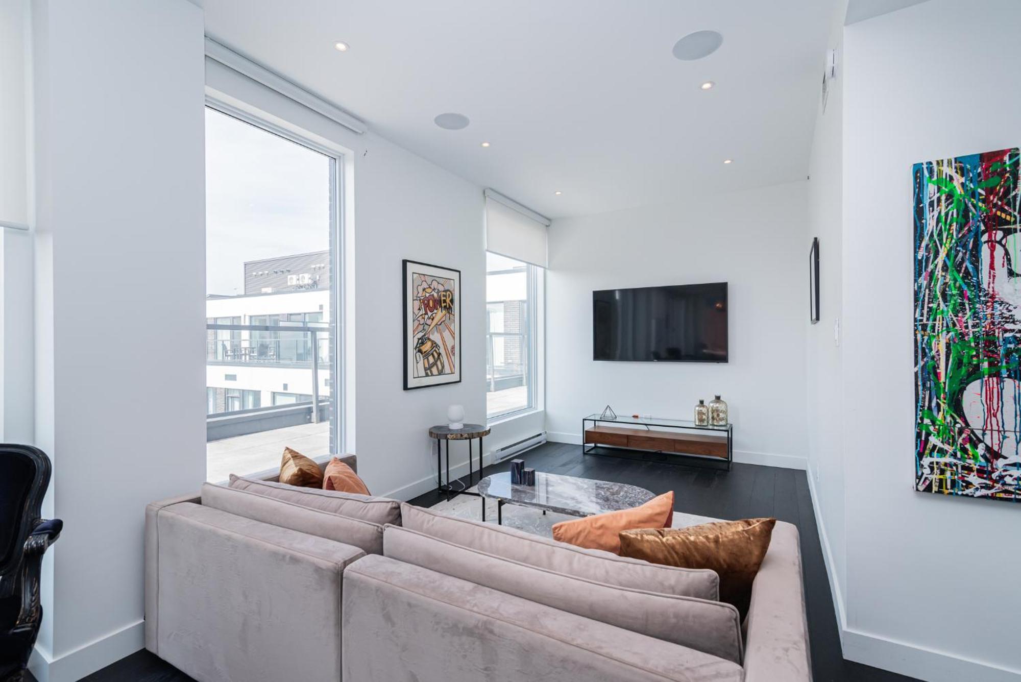 Le Se7T Penthouses Монреаль Экстерьер фото