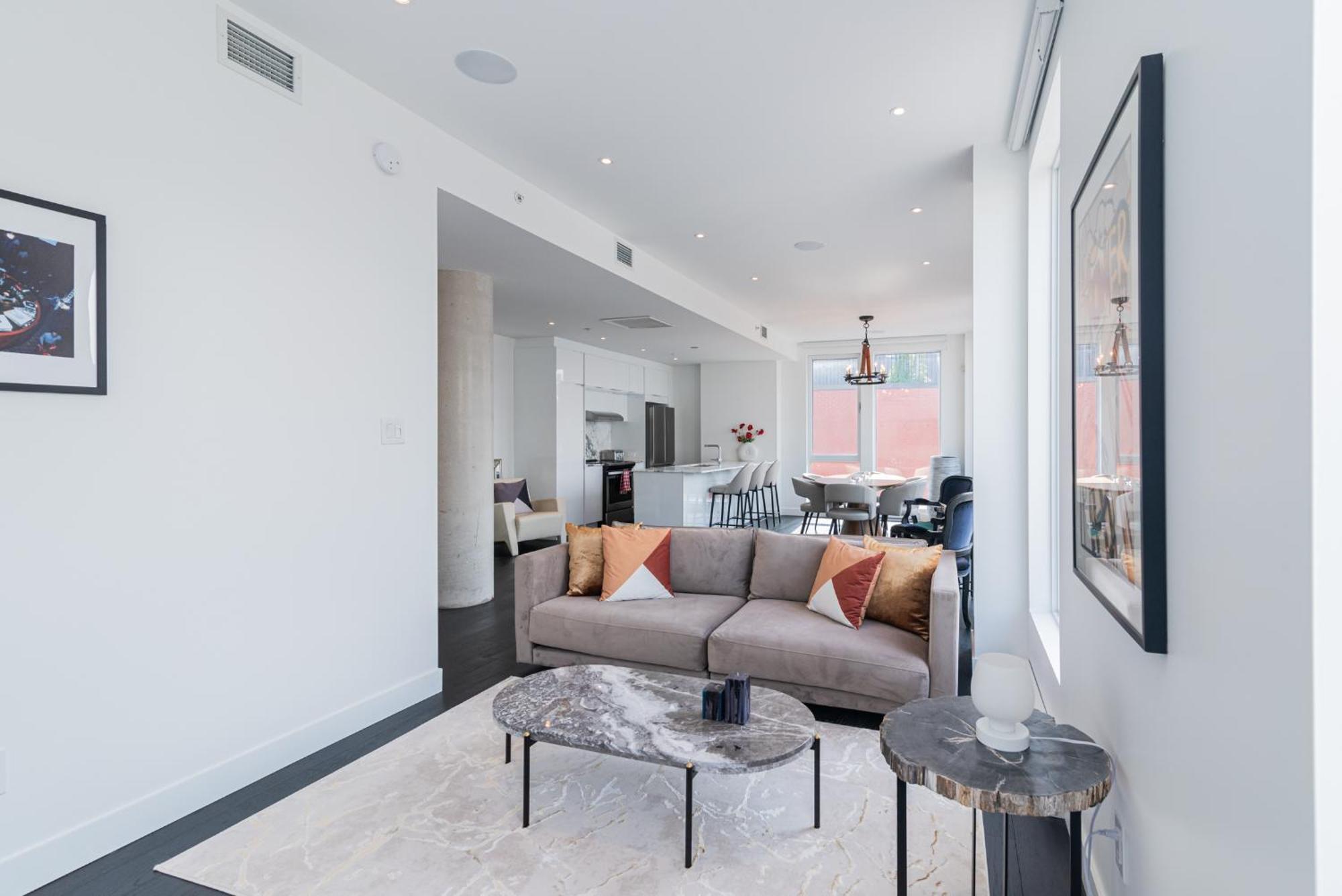 Le Se7T Penthouses Монреаль Экстерьер фото
