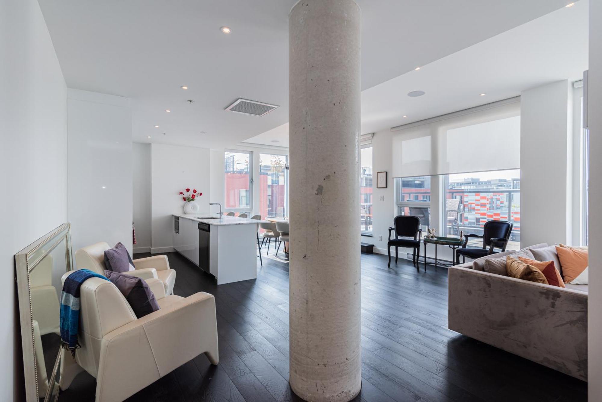 Le Se7T Penthouses Монреаль Экстерьер фото